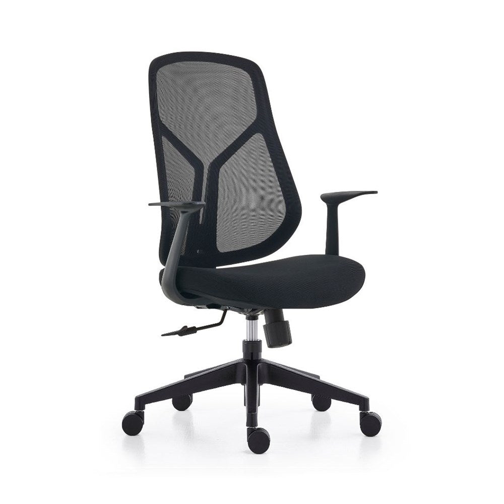 black office chair