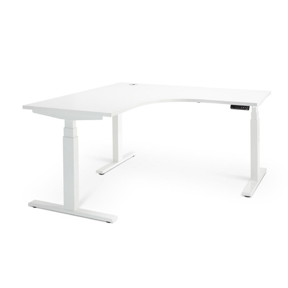 Mobel Enhance Electric Height Adjustable Corner Desk