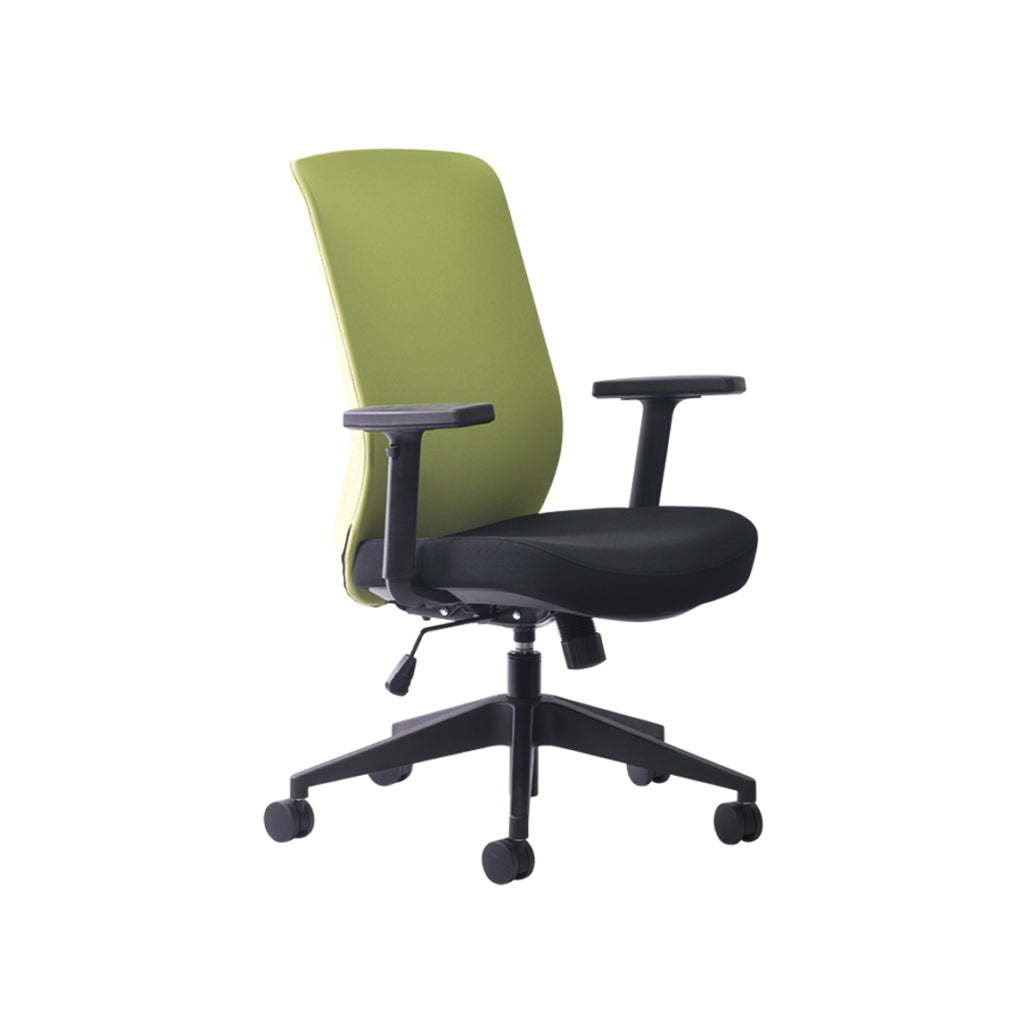 fabric back chair