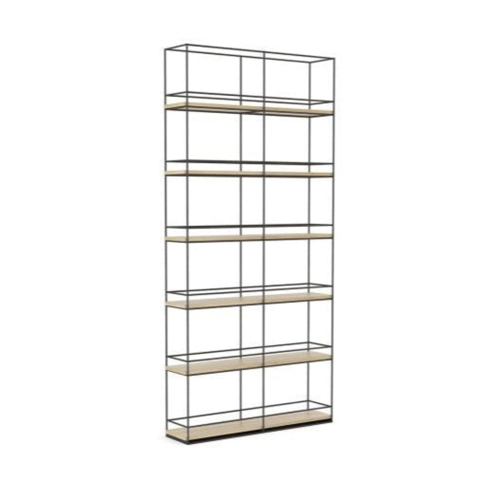 steel frame planter wall