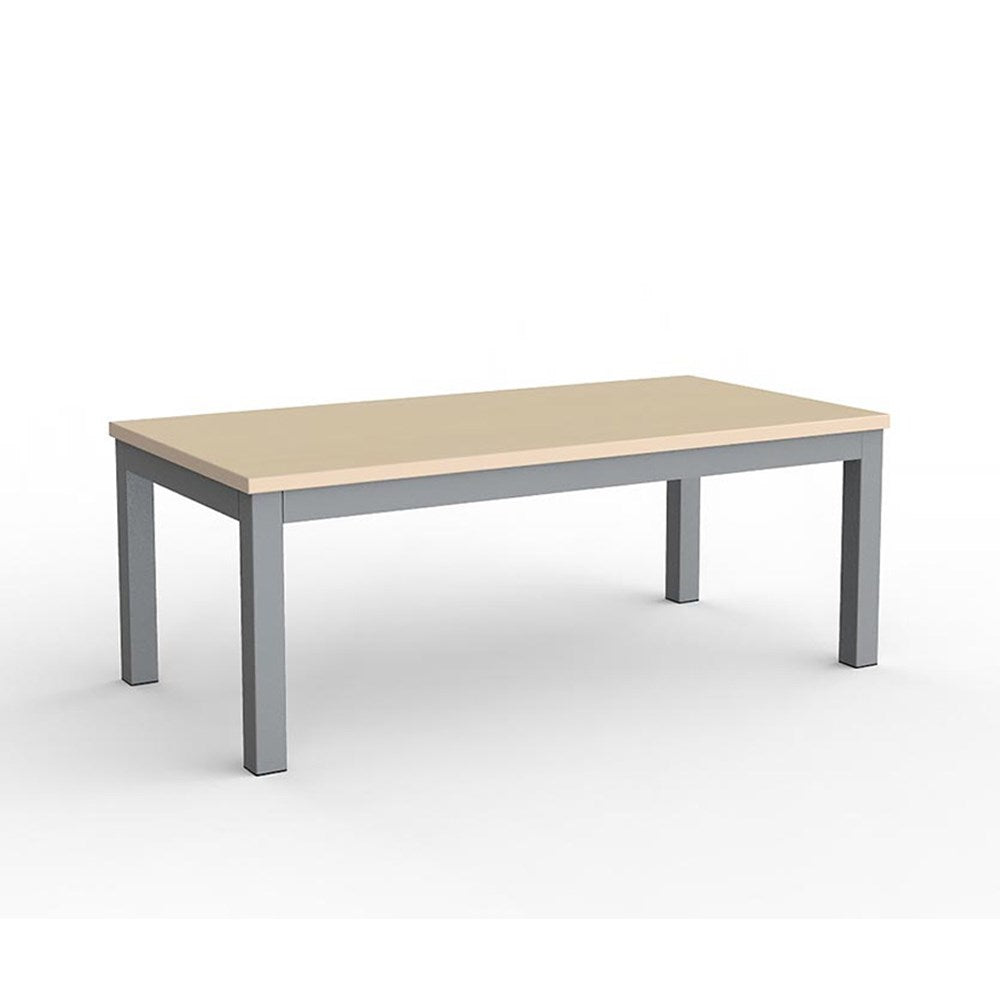 coffee table steel legs