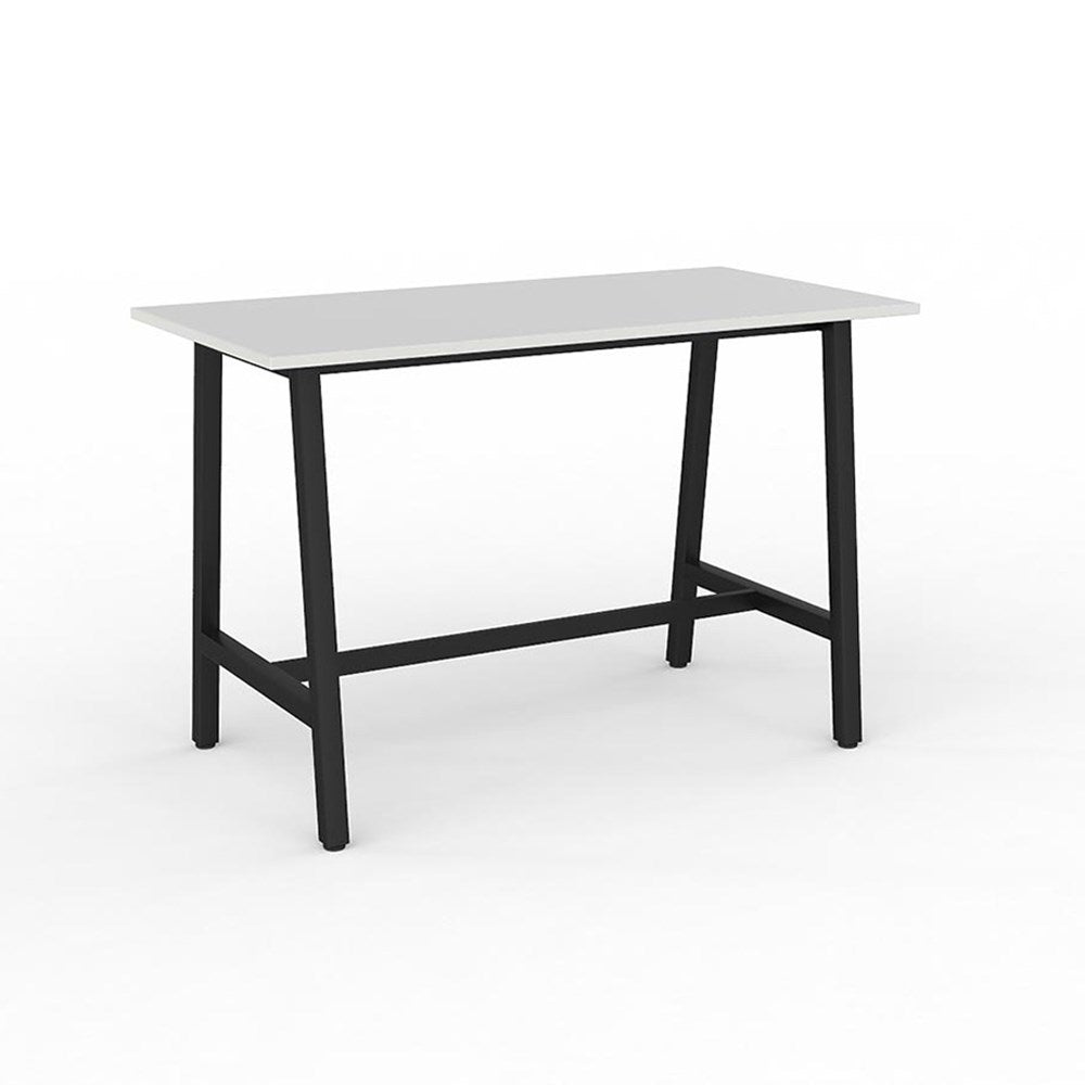 white and black bar leaner