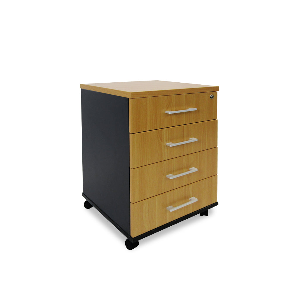 Mobel Delta 4-Drawer Mobile Storage Unit