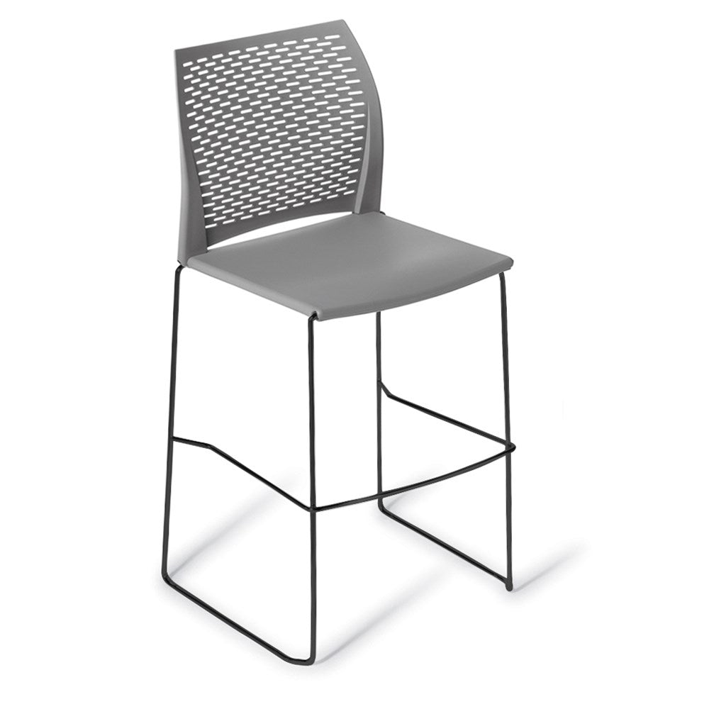 grey bar stool