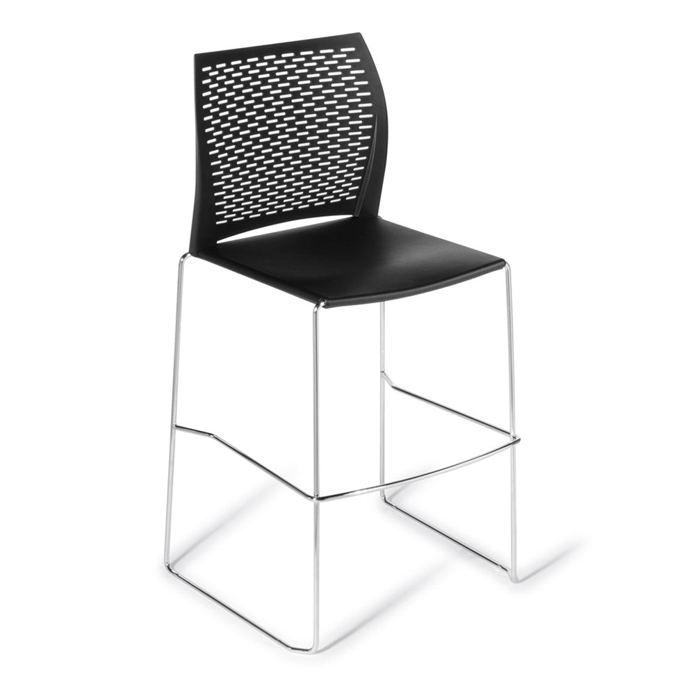 mesh back bar stool
