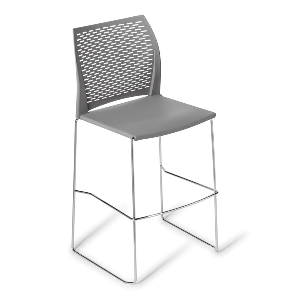 grey bar stool