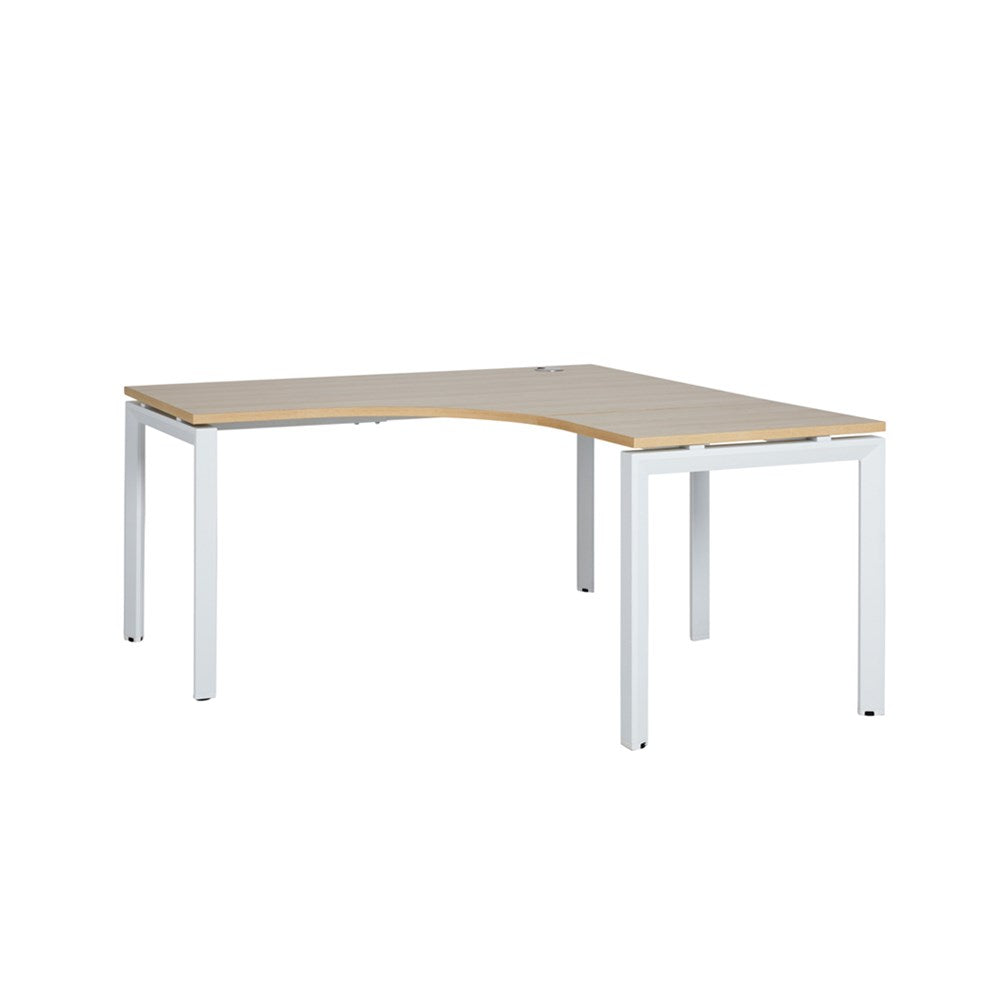 corner desk steel frame