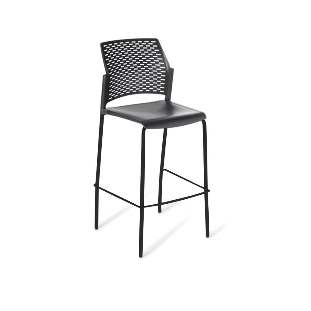 black bar stool