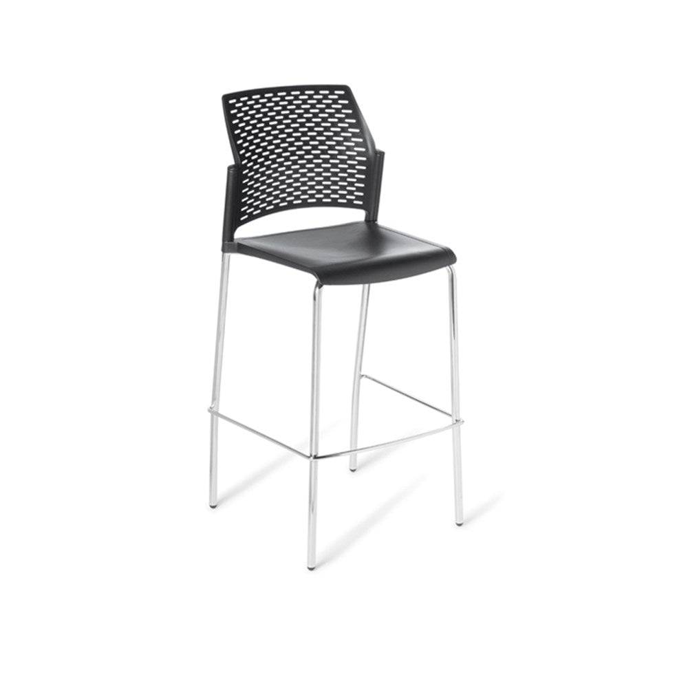 chrome frame bar stool