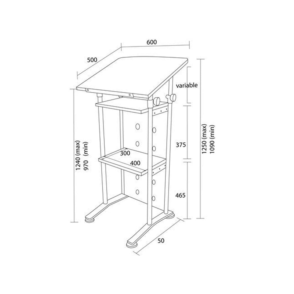 Deluxe Presentation Lectern
