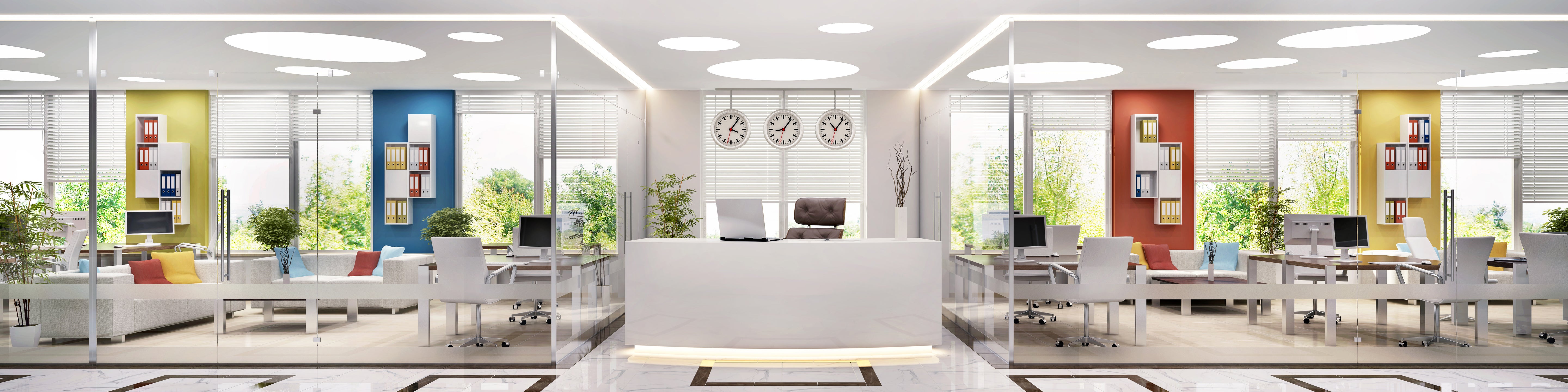 modern office layout