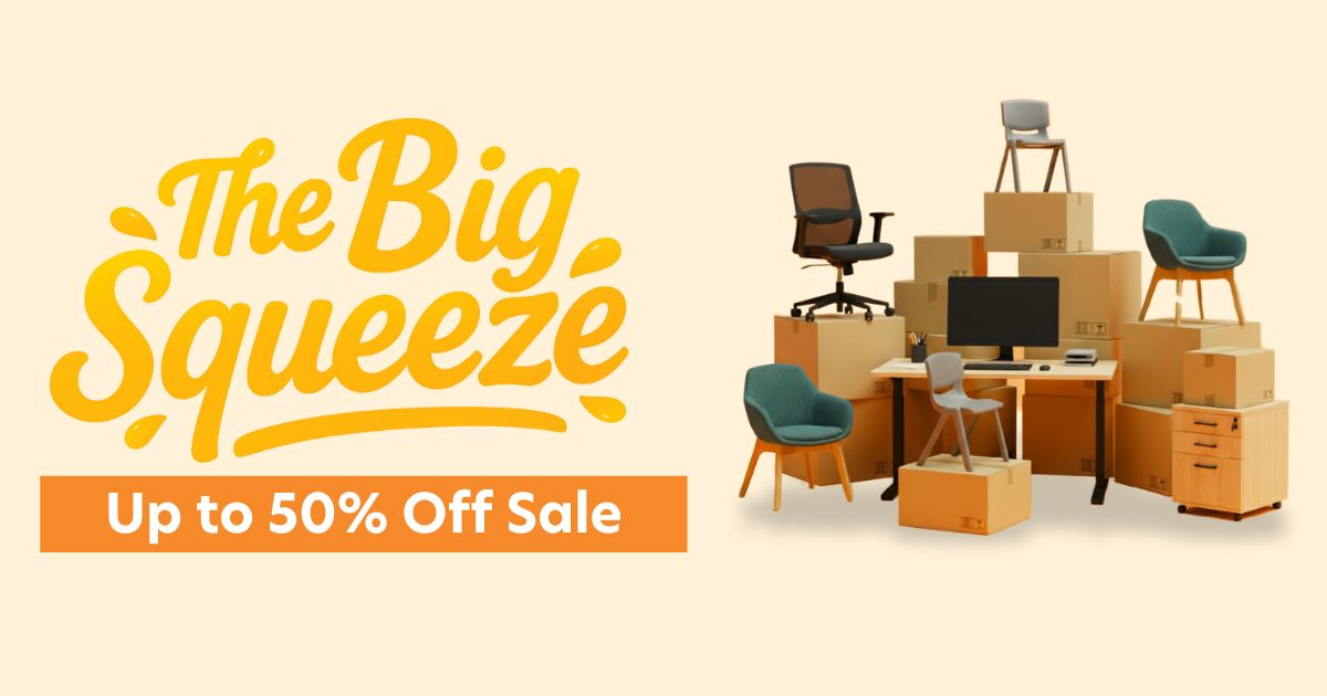 The Big Squeeze 🍊 — Juicy Deals on Desks, Chairs & More