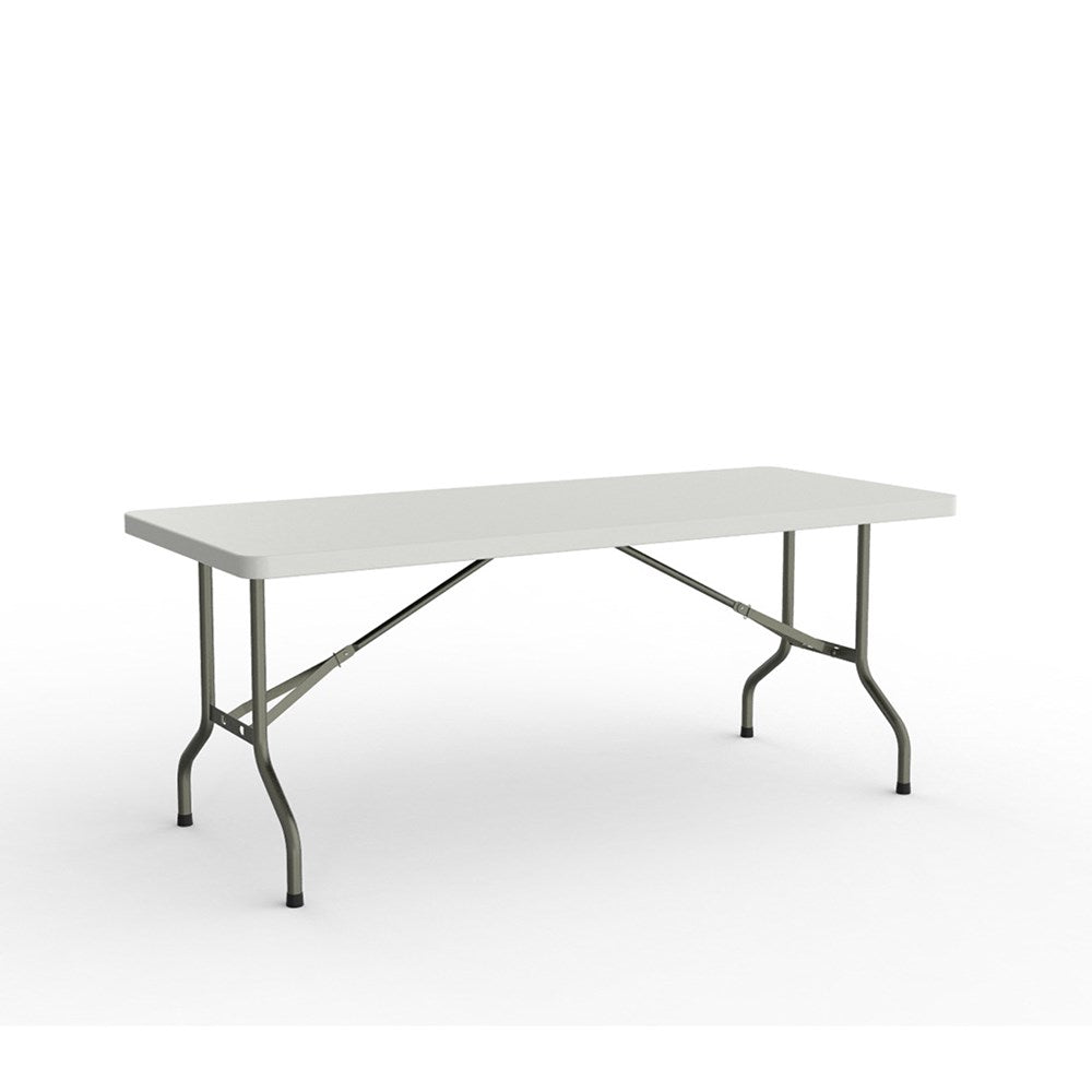 rectangle white folding table