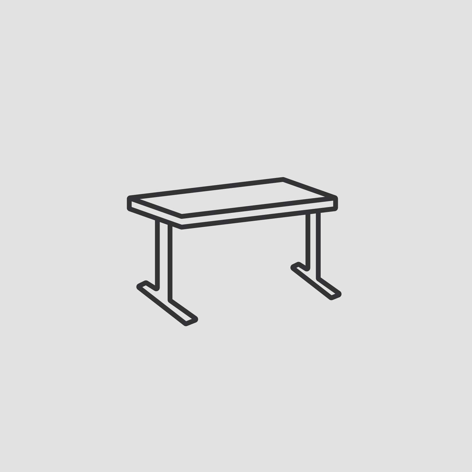 height adjustable standing desk