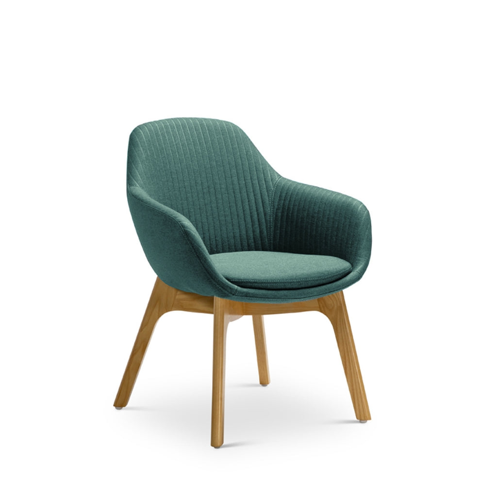 teal visitor chair