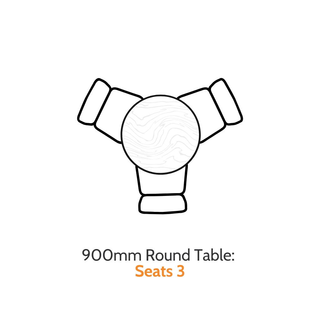 Forme Round Meeting Table – Customisable Colours