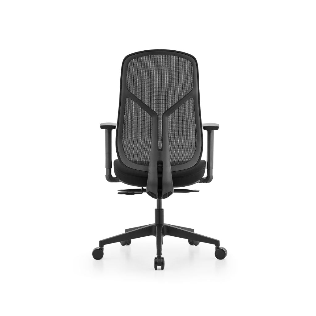 back task chair with black