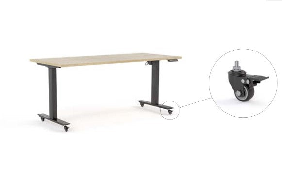 Agile Castor (Braked) - Set of 4