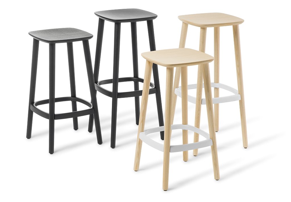 Babila Timber Kitchen Stool