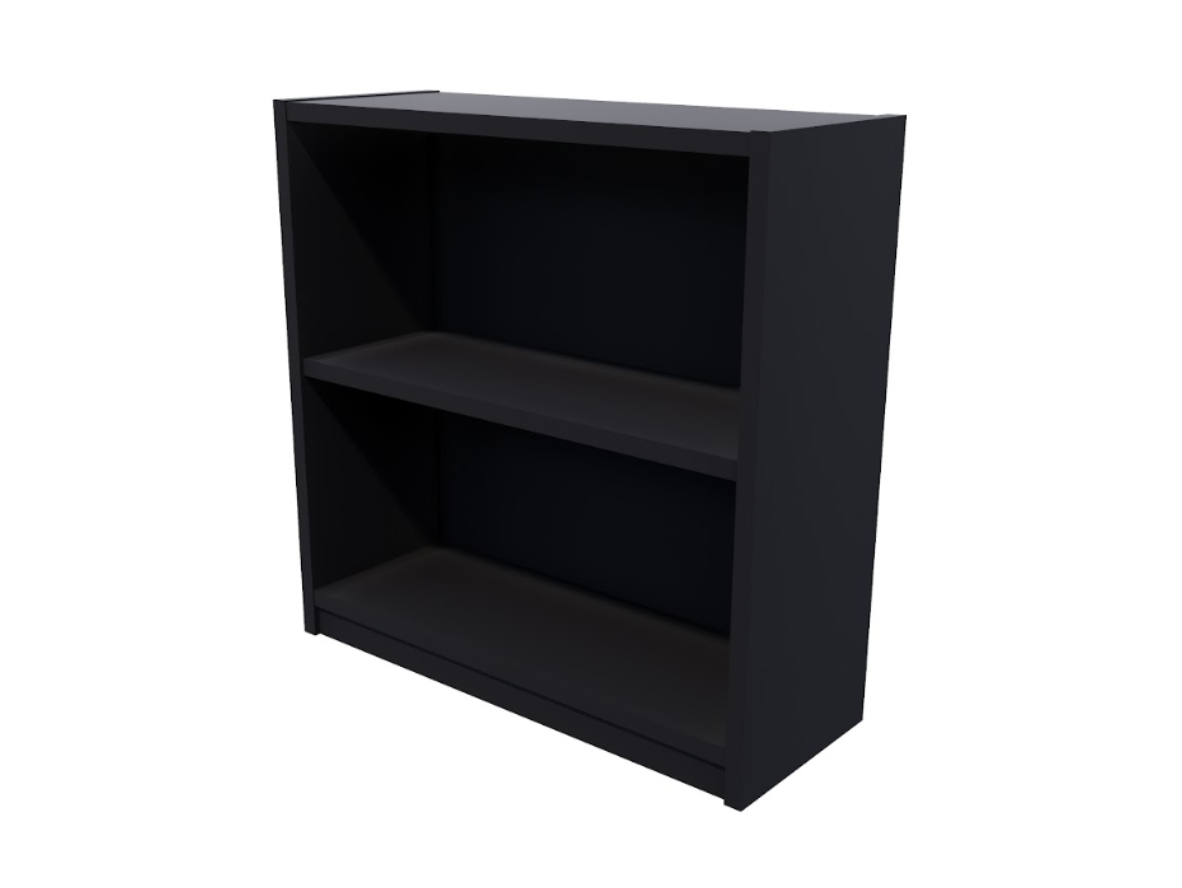 Forme Commercial Bookcase with Toe Kick – Customisable Colours