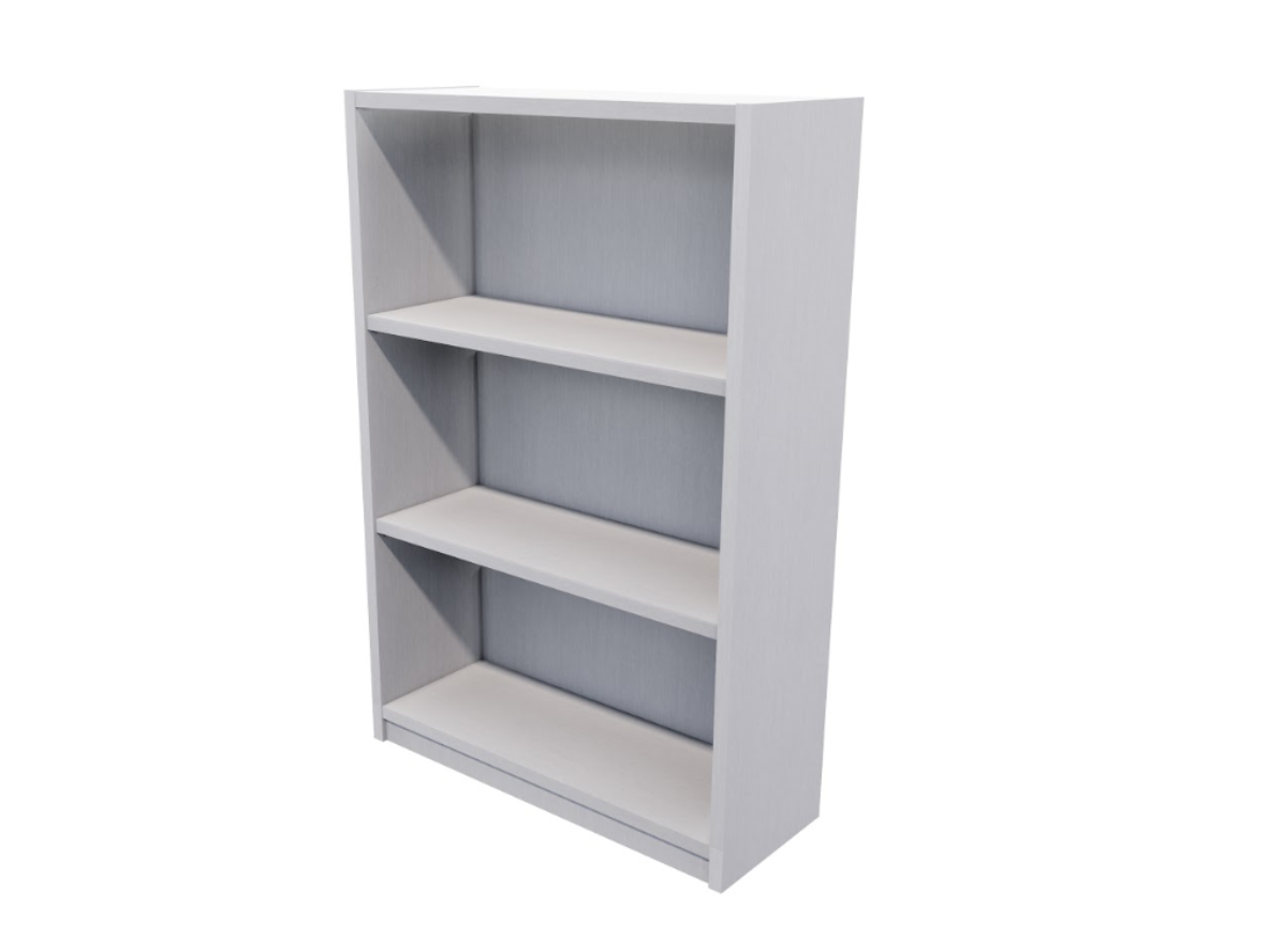 Forme Commercial Bookcase with Toe Kick