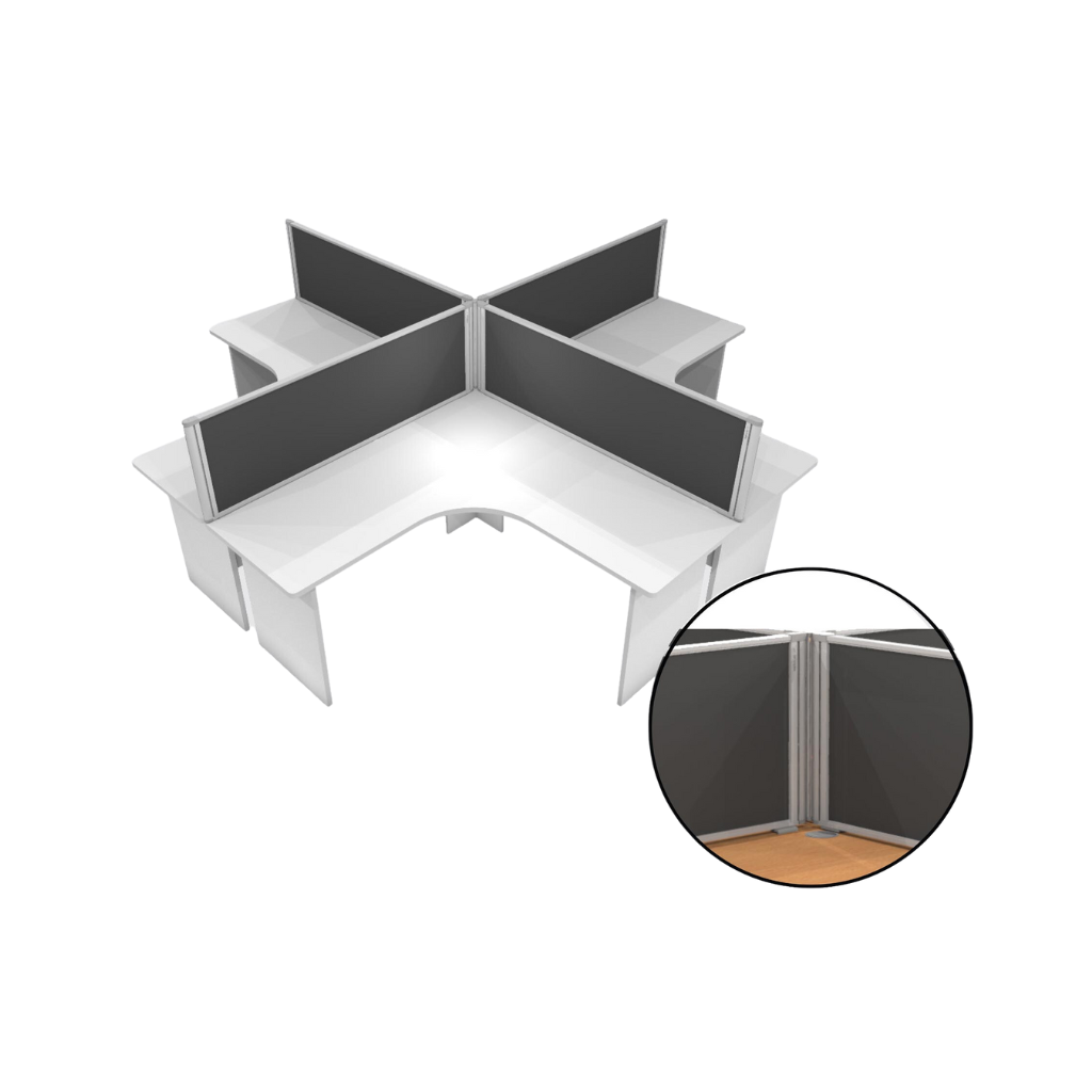 Boyd Desk Mounted Partitions