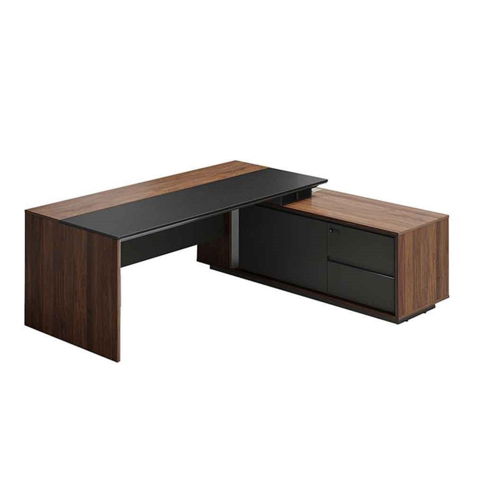 dark oak executive desk