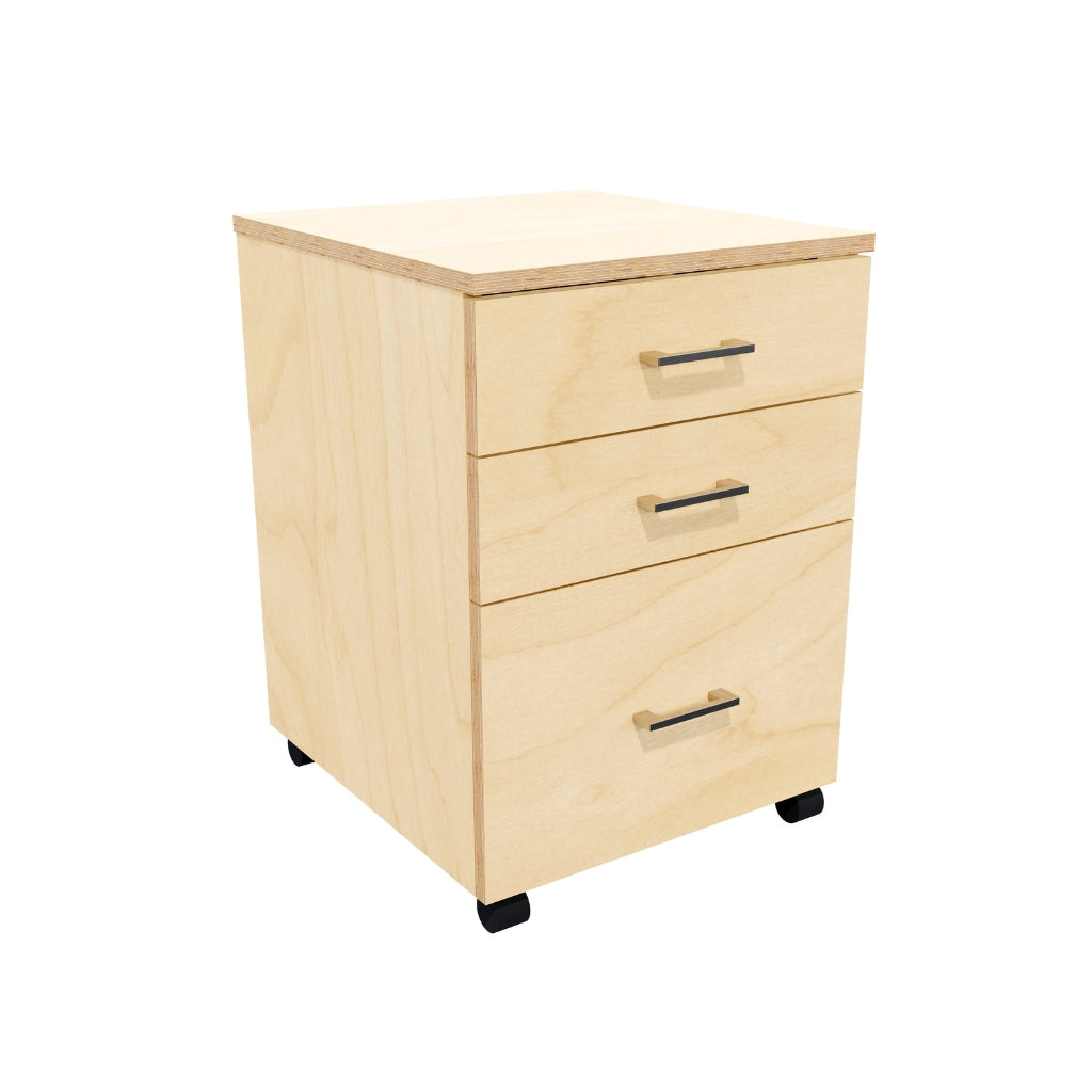 Forme 2-Drawer and File Mobile Drawer Unit – Customisable Colours