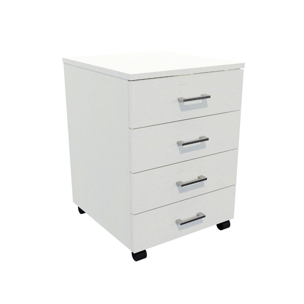 Forme 4-Drawer Mobile Drawer Unit  – Customisable Colours