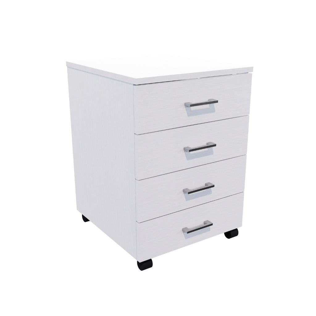 Forme 4-Drawer Mobile Drawer Unit  – Customisable Colours