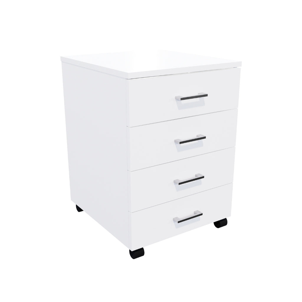 Forme 4-Drawer Mobile Drawer Unit  – Customisable Colours