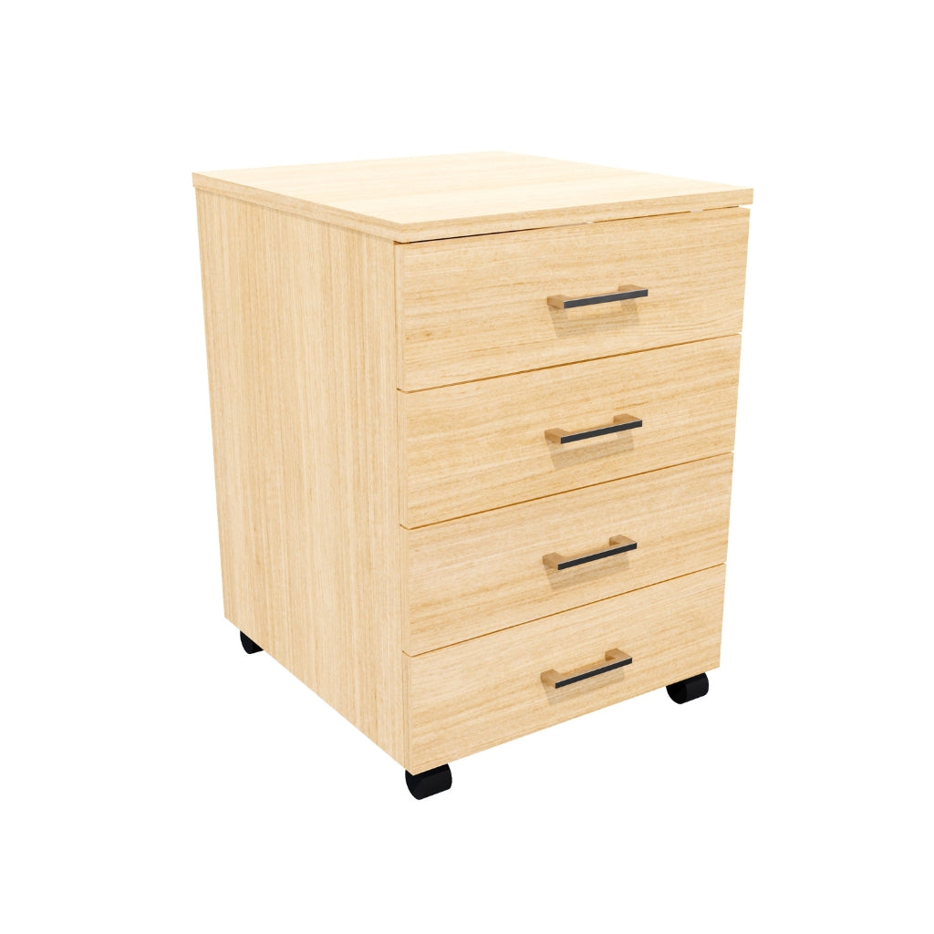 Forme 4-Drawer Mobile Drawer Unit  – Customisable Colours