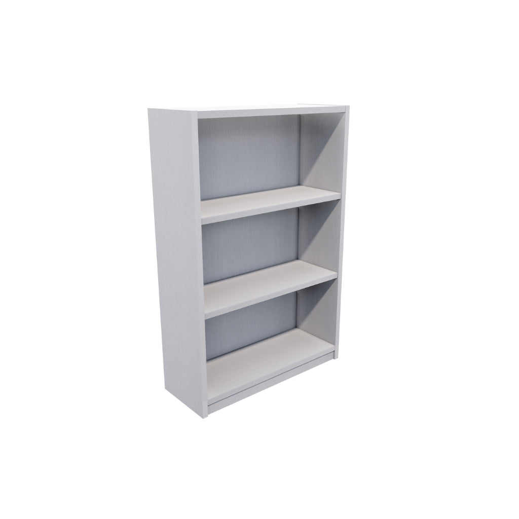 3 tier bookcase silver