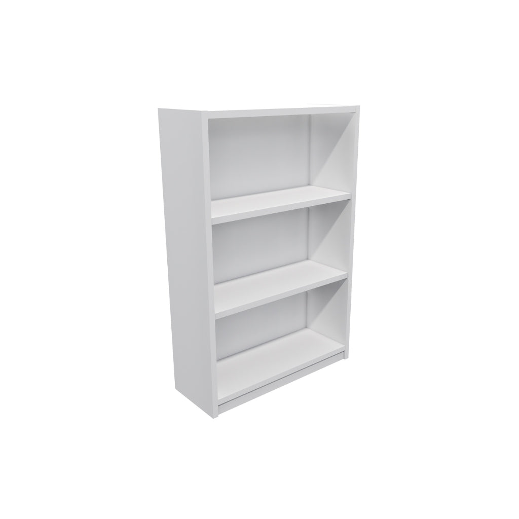 3 tier bookcase white