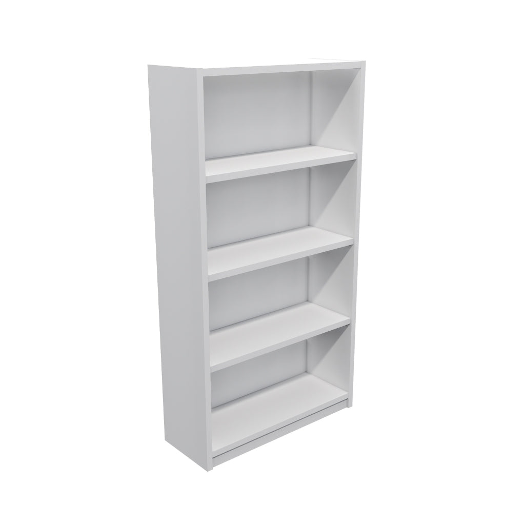 4 Tier bookcase white