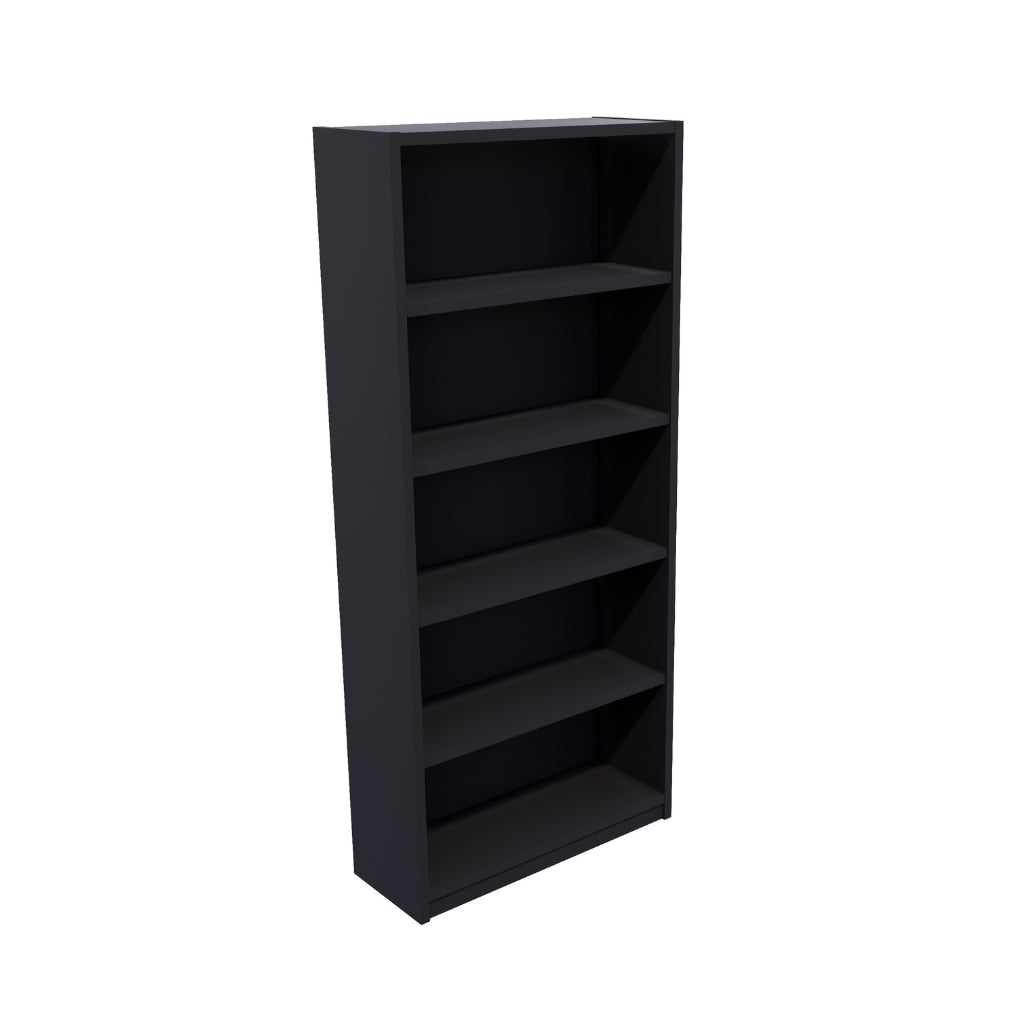 black 1800H bookcase