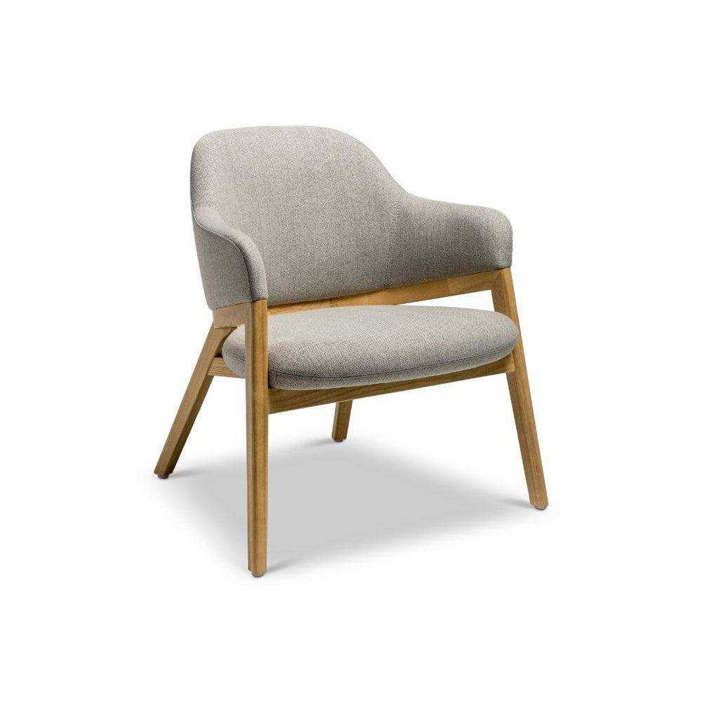 Hug Armchair With Oak Legs | Office Furniture Warehouse