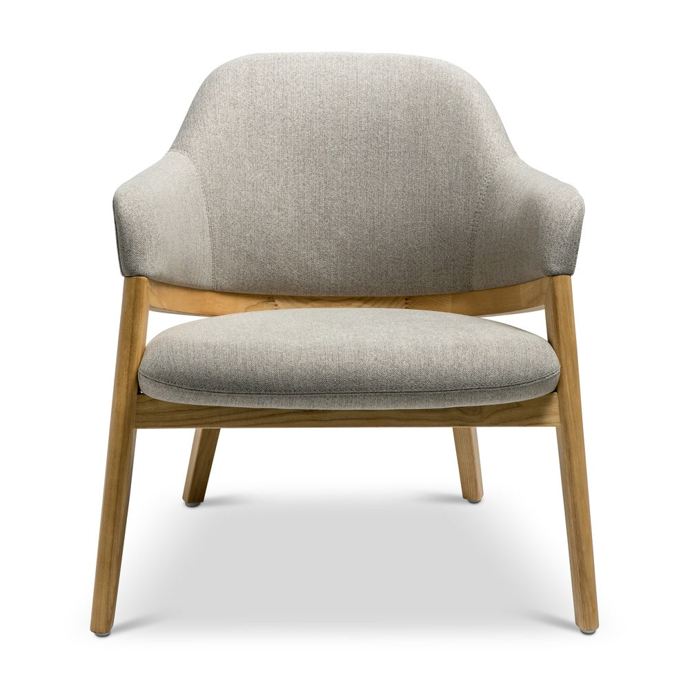 light beige office visitor chair
