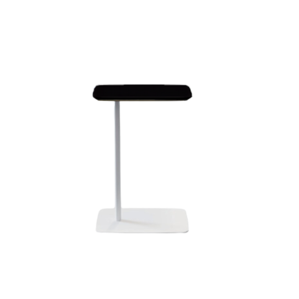 black and white laptop table