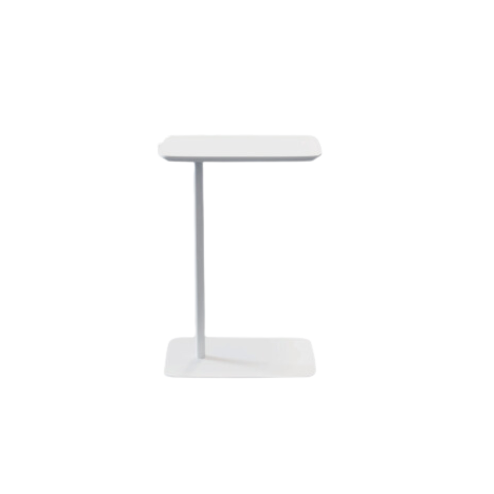 all white laptop table