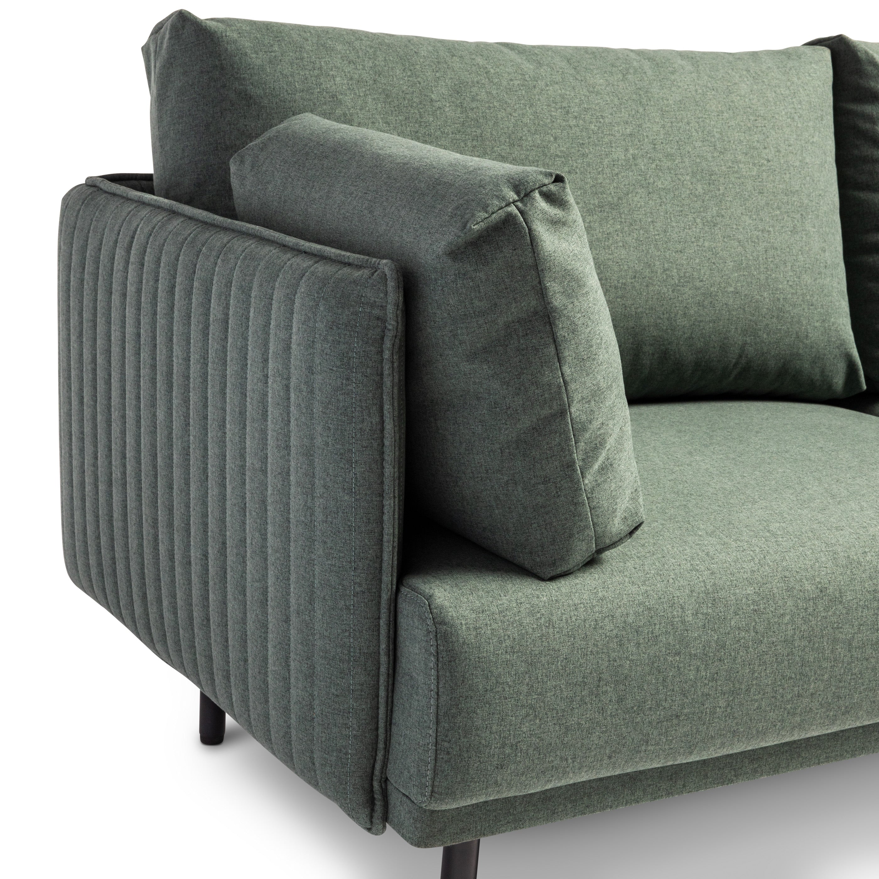 green 2.5 couch