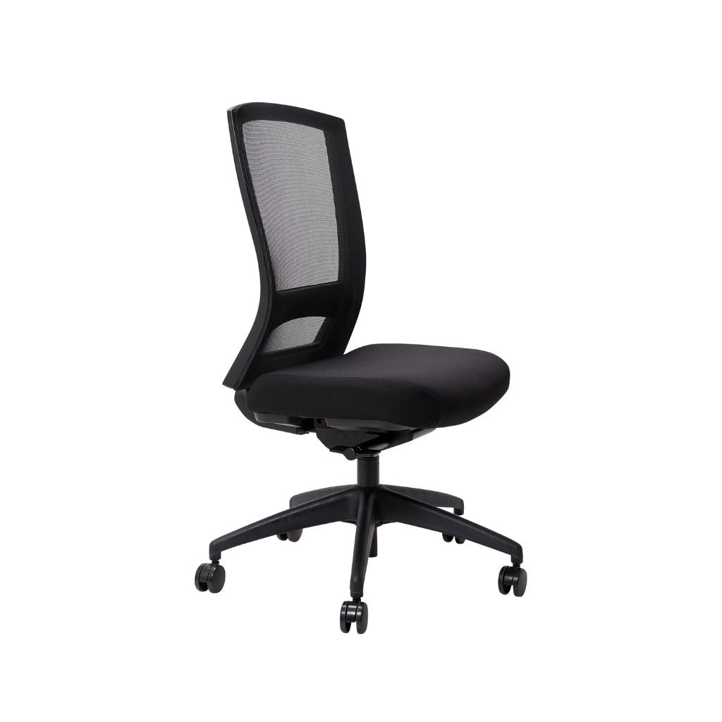 black ergonomic office chair