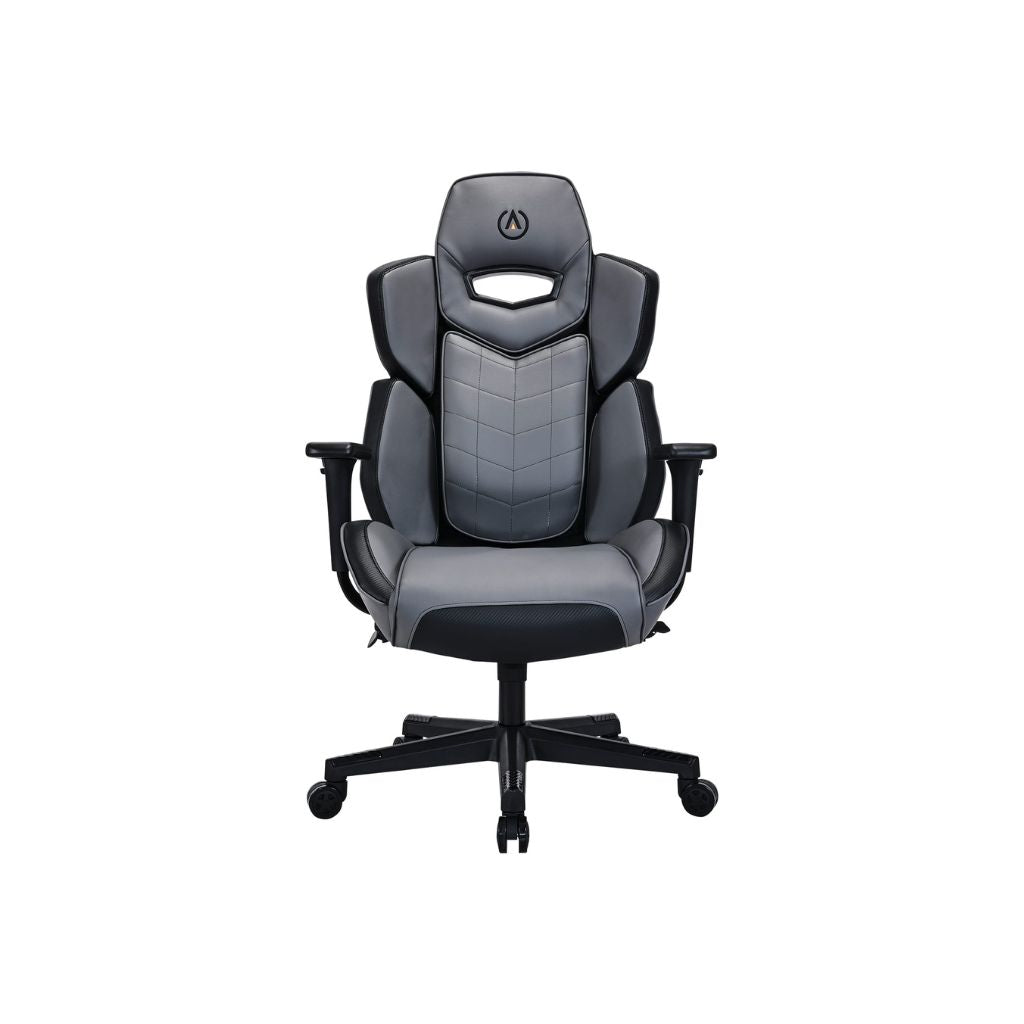 Gray and black modern gaming chair