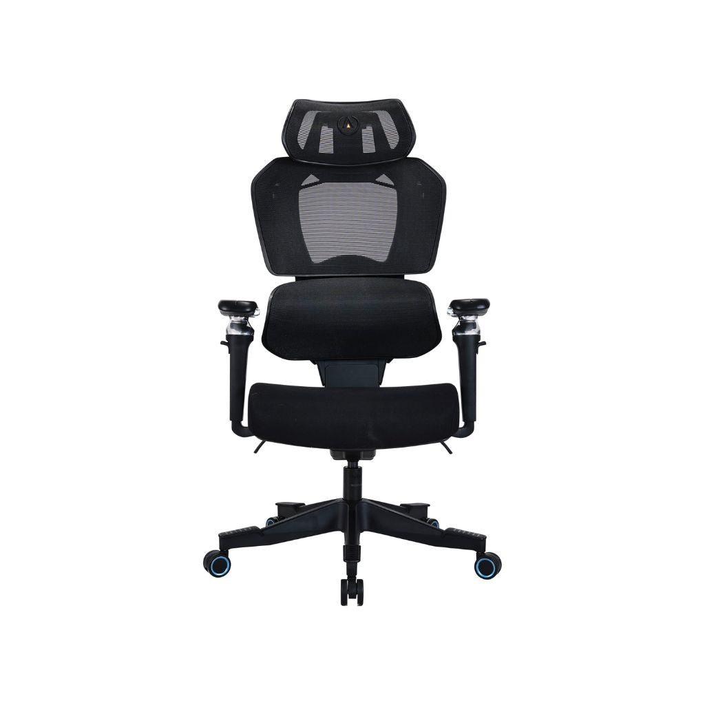 Black ergonomic gaming chair