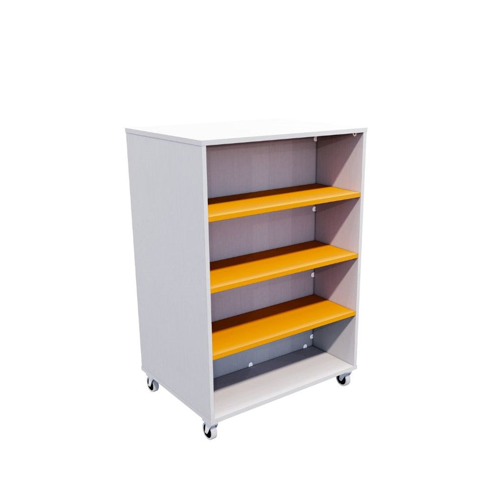 Forme Double-Sided Mobile Classroom Bookcase
