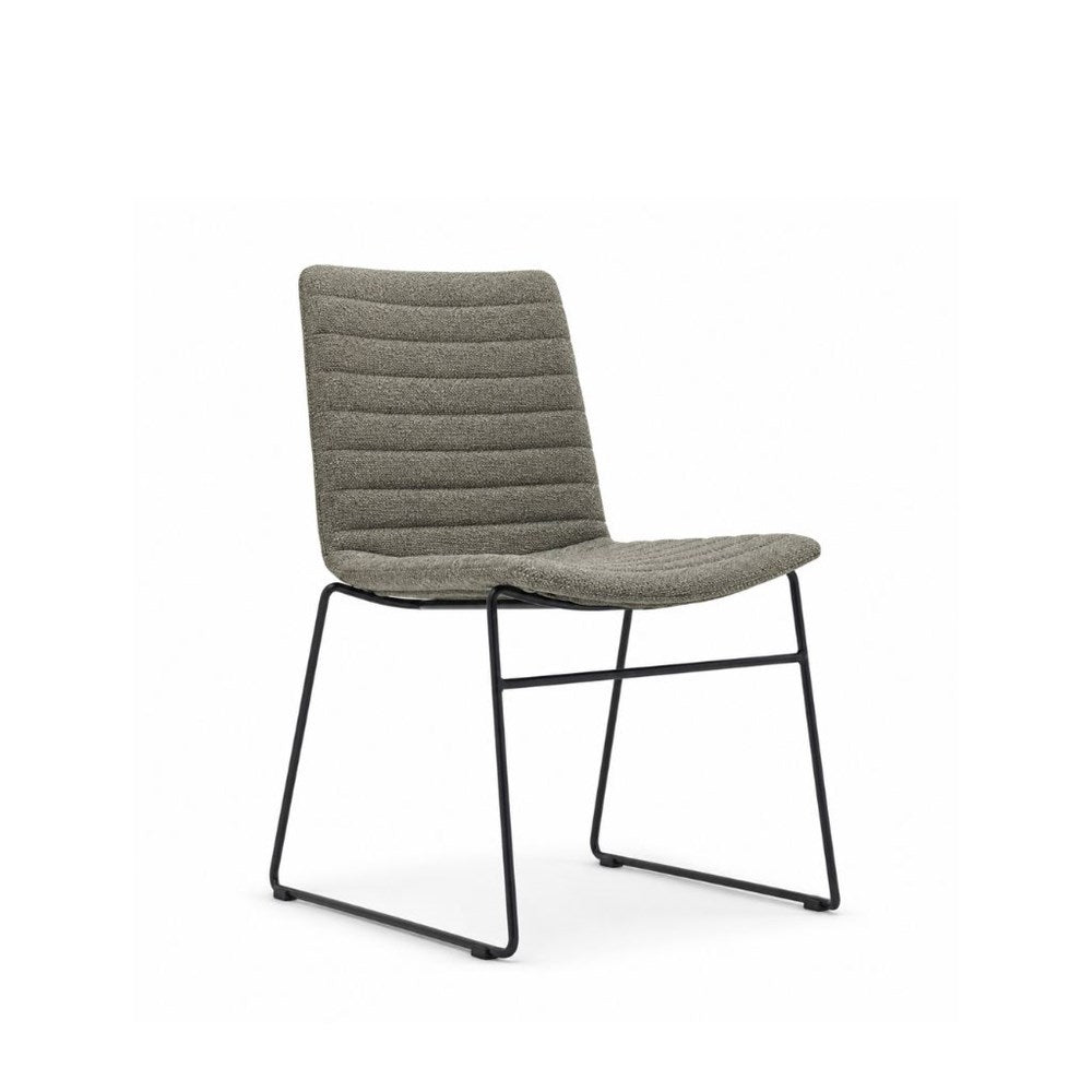 Mobel Maven Upholstered Sled Office Chair