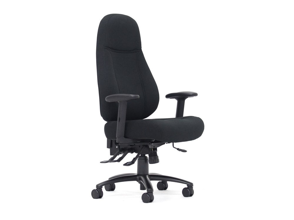 Black heavy duty office chair