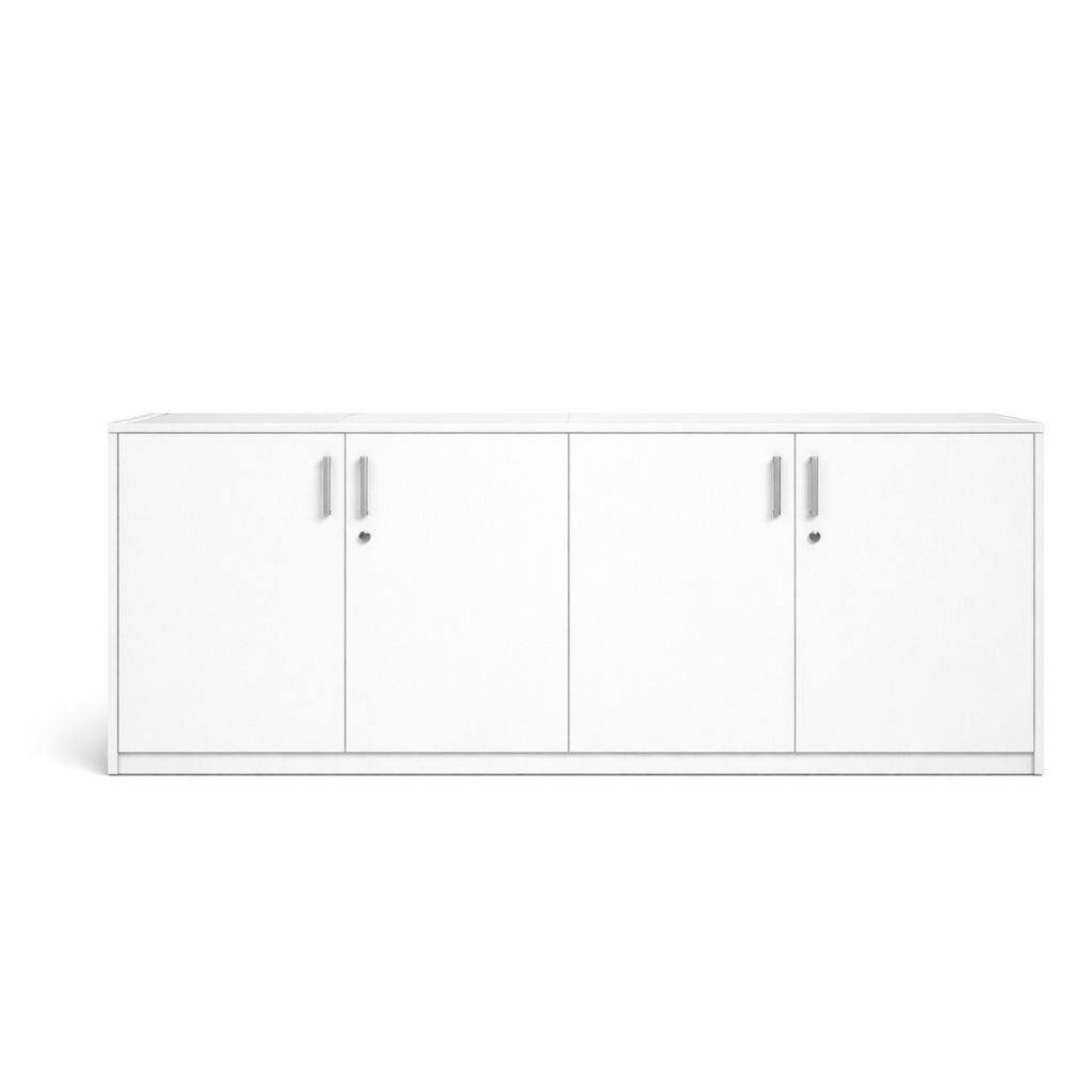 four door office storage credenza cupboard