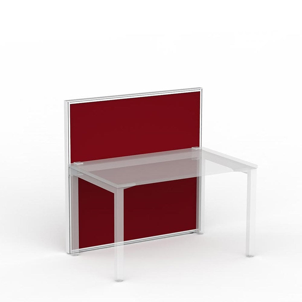 red desk screen