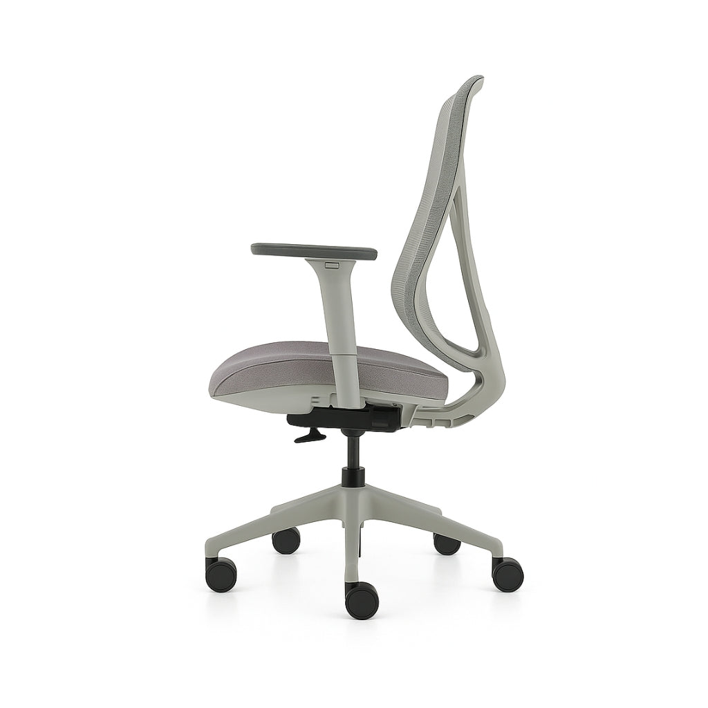 Grey office chair